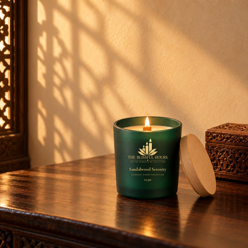 Sandalwood Serenity – Scented Soy Wax Candle