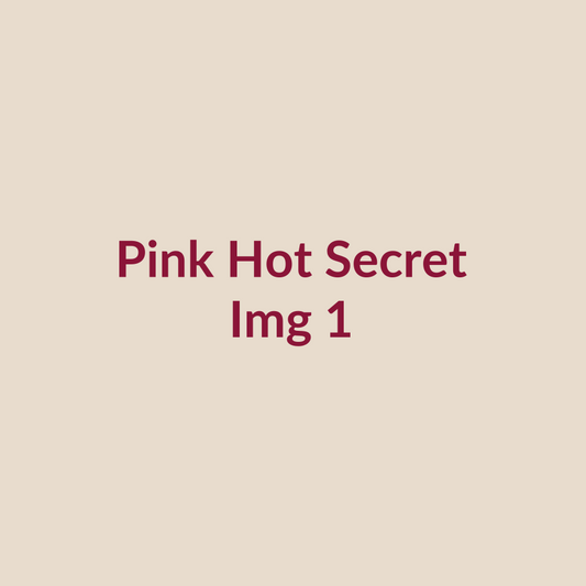 Pink Hot Secret scented soy wax candle