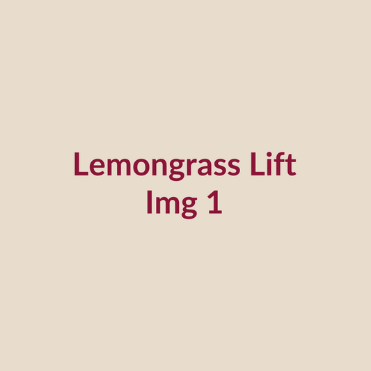 Lemongrass Lift scented soy wax candle