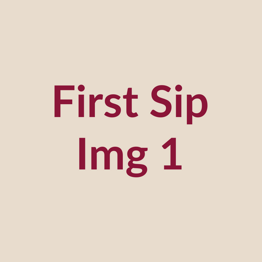First Sip scented soy wax candle