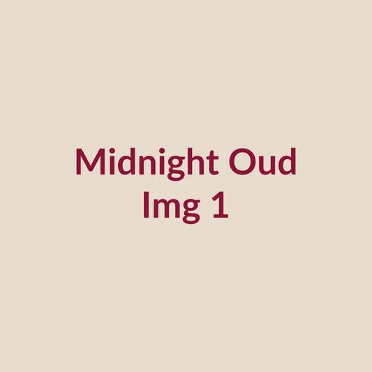 Midnight Oud scented soy wax candle