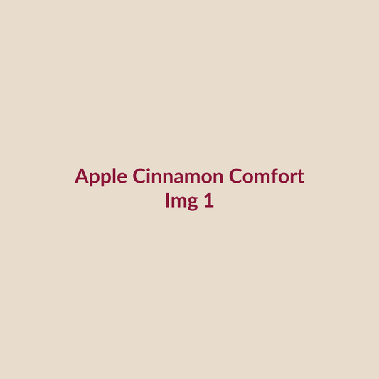 Apple Cinnamon Comfort scented soy wax candle