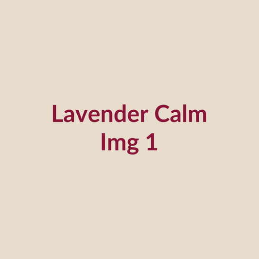 Lavender Calm scented soy wax candle