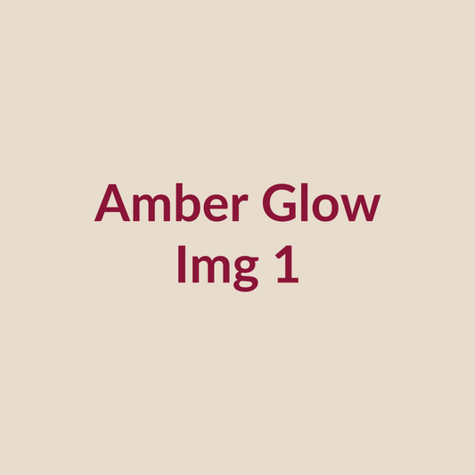 Amber Glow scented soy wax candle